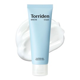 TORRIDEN DIVE-IN - Crema de ácido hialurónico de bajo peso molecular de 2.71 onzas líquidas | Hidratante facial para pieles sensibles y grasas, sin fr
