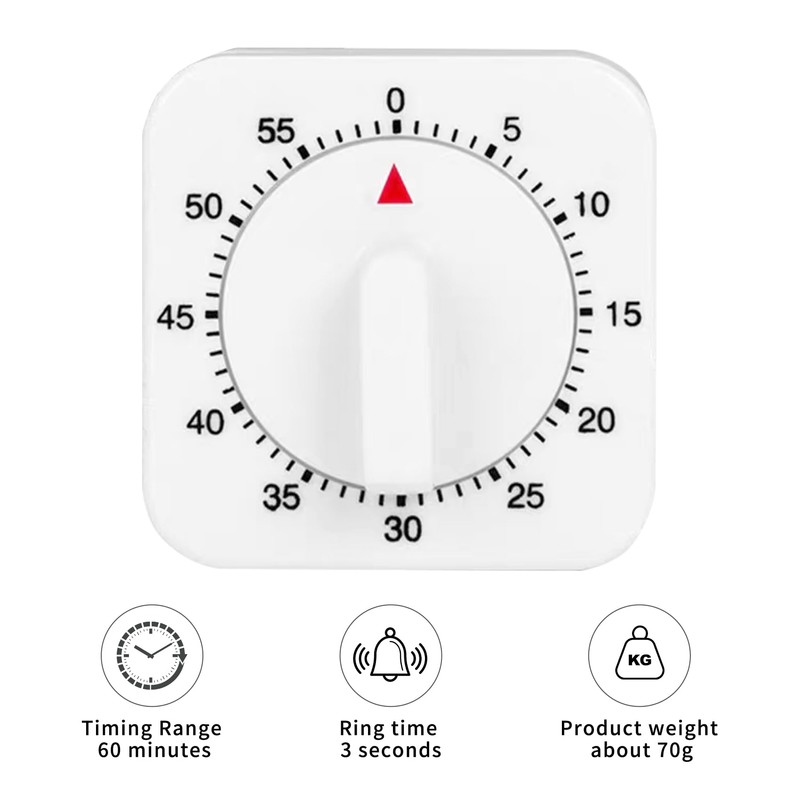 SULIVES Kitchen Timer, Egg Timers for Boiling Eggs, Timers for