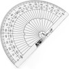 Ashton and Wright - 180 Degree Protractor - 10cm -