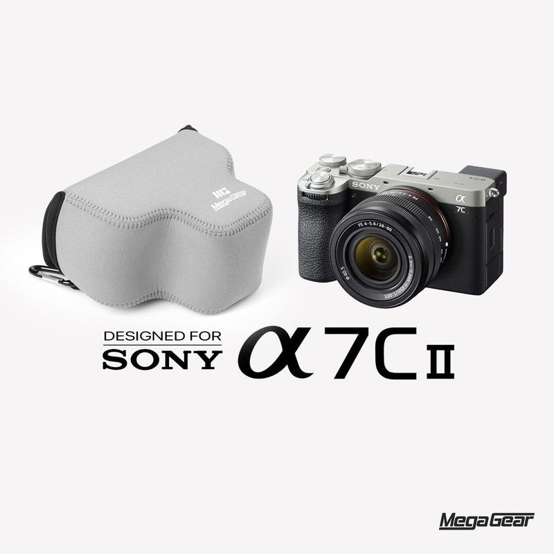 MegaGear Neoprene Camera Case for Sony Alpha a7C Mark II
