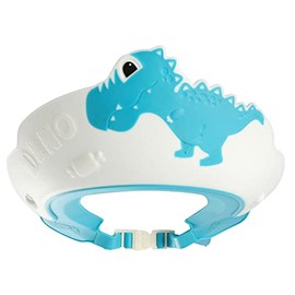 VGEBY Gorro de Baño para bebé, Elástico Cómodo con Diseño de Dinosaurio de Dibujos Animados Gorro de Ducha para Niños Pequeños Protección para los Ojo