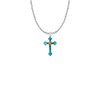 True Faith Jewelry 7/8 Inch Sterling Silver Crucifix Cross Pendant