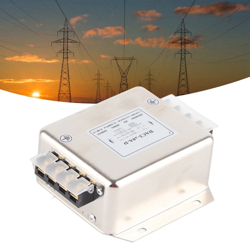 3 Phase Terminal Filter 3 Wire for Power Line Electronic