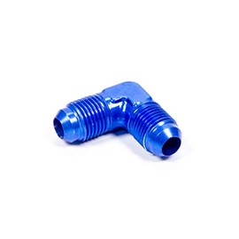 Aeroquip FCM2120 Blue Anodized Aluminum -06AN 90-Degree Coupler