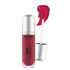 Sweet Night Liquid Rouge High Color Natural Color Long Lasting Moisturizing Lip Tint for Students, Light Texture, Resistant to Drying (04-Mars Red)