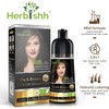 Herbishh - Champú colorante para cabello gris, champú con tinte