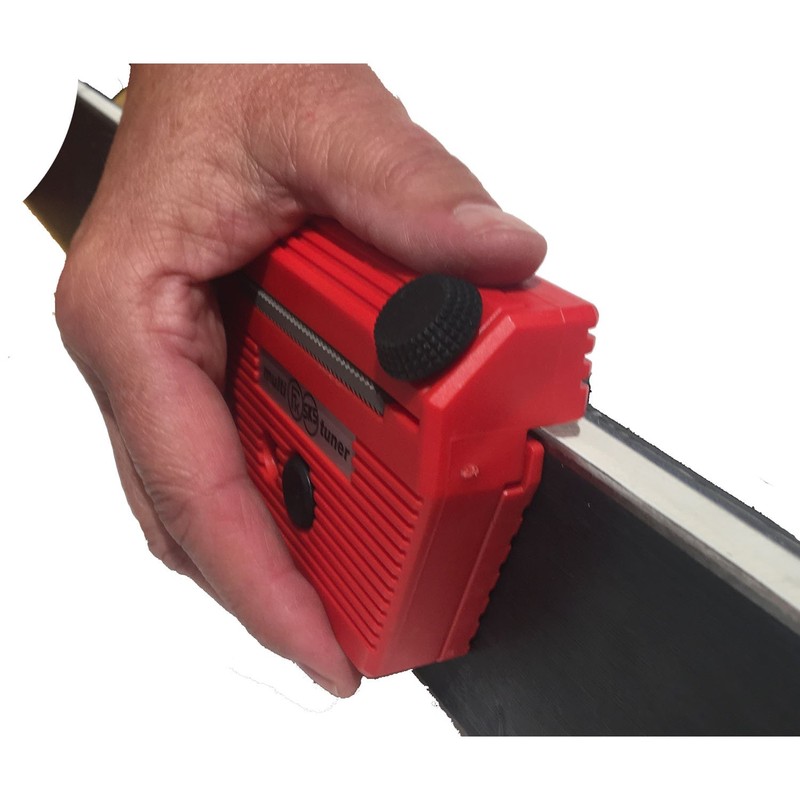 Multi Edge Sander Set Including Fin File and Aluminium Oxide