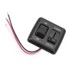 12 Volt DC Dimmer Switch, Black Toggle Dimmer Switch 9V