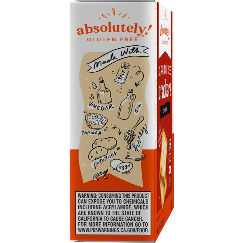 Absolutely Gluten Free Original Crackers, 4.4 Ounce (Pack of 3)