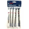 BOSCH 5 PIECE BLUE GRANITE HAMMER DRILL BIT SET HCBG500