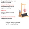 SQAQS Wood Wool Rotating Support, Strong Load Bearing, Wooden Yarn