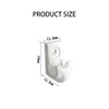 Helonge Wire Shelf Wall Clips, 20 Pcs Closet Shelves Clips,