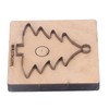 Leather Cutting Die Christmas Tree Shape Punch Cutter Craft Mould