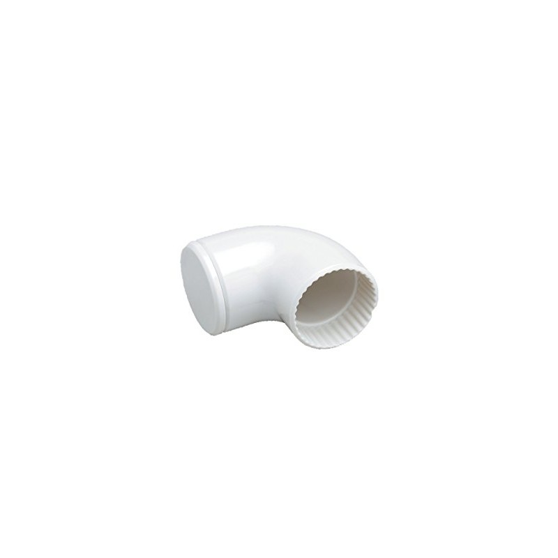 Homecraft Grab Rail System Fluted 90° Elbow, Used for Connecting