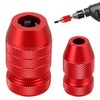 Abizarch 2Pcs Drill Depth Stop, Adjustable Drill Bit Stop Collar