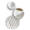Bowla 12-Piece Melamine Dinnerware Set - Service for 4 (Moden