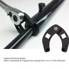 7463 Adjustable Gland Nut Wrench Carbon Steel Rust Proof Shockproof