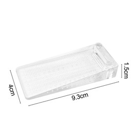 Ceisazira Pack of 5 Door Stopper Floor, Height Adjustable, Scratch-Resistant, Non-Slip Door Wedge Rubber, Non-Toxic, No Unpleasant Odour, Door Buffers, Protection for Balcony Door, Study, Children's