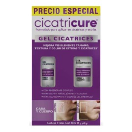 Cicatricure 2 Pack Gel Cicatrices 60g + 30g