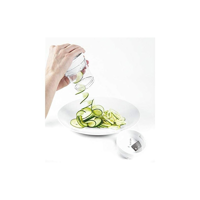 Paderno Spiral Cutter, Plastic, White, One Size