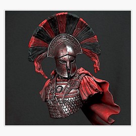 HOF Trading Spartan General Vinyl Sticker Waterproof Decal Laptop Wall Window Bumper Sticker 5"