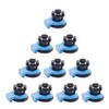 OFFILICIOUS Bowden Tube Clamp Pipe Clip Fixed 4mm For Metal