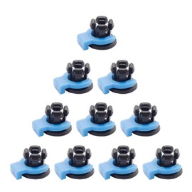 OFFILICIOUS Bowden Tube Clamp Pipe Clip Fixed 4mm For Metal V6 Heatsink Hotend Tube 3D Printers Part Coupling Collet Part Accessory Plastic Fittings 3D Printing Parts Printer Upgrades DIY 3D Printer
