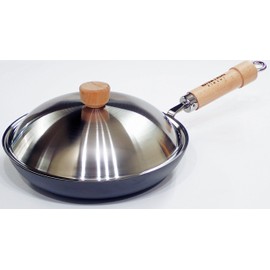 River Light Lid, Kyoku, Japan, Stainless Steel, Cover, 11.0 inches (28 cm), Made in Japan