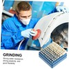 Mobestech 100pcs Wool Felt Polishing Bits Versatile Grinding and Buffing