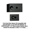 CWXEDN Front Seat Riser Spacer Lift compatible with Jeep Wrangler