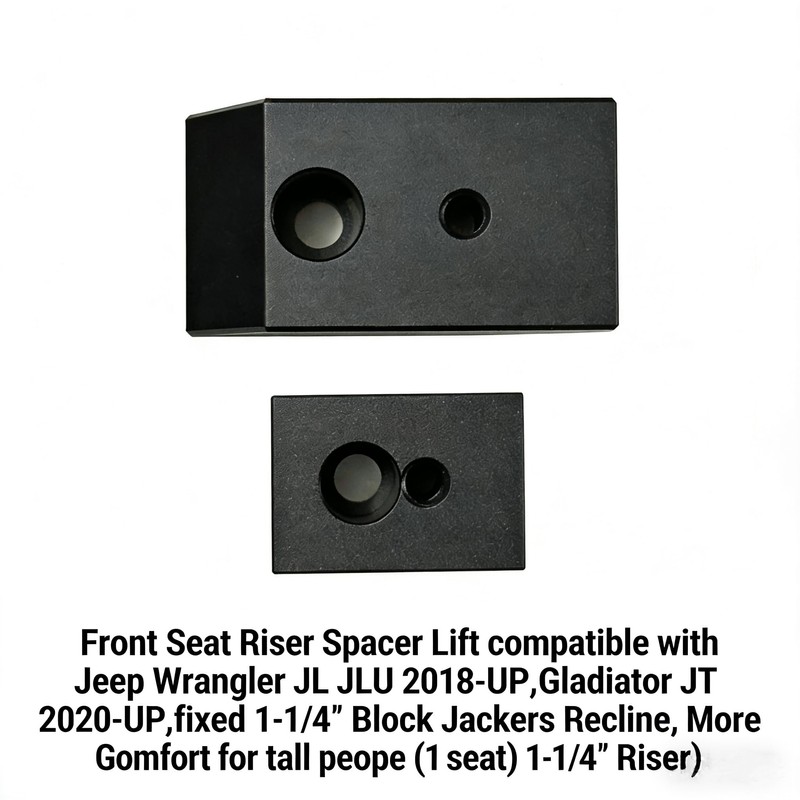 CWXEDN Front Seat Riser Spacer Lift compatible with Jeep Wrangler
