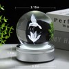 ZMCRAFT 3D 3.15" Hummingbird Laser Crystal Ball – Unique Bird-Light
