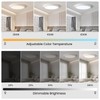 queffigle 23cm LED Ceiling Light 24w 2664LM Dimmable 3000-6500K with