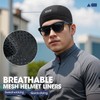 SUNMECI 2 Pcs Cooling Skull Cap for Men Cycling Motorcycle