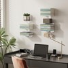 BOSAIDONG Vertical Spine Metal Tower for Wall Mounted Set of