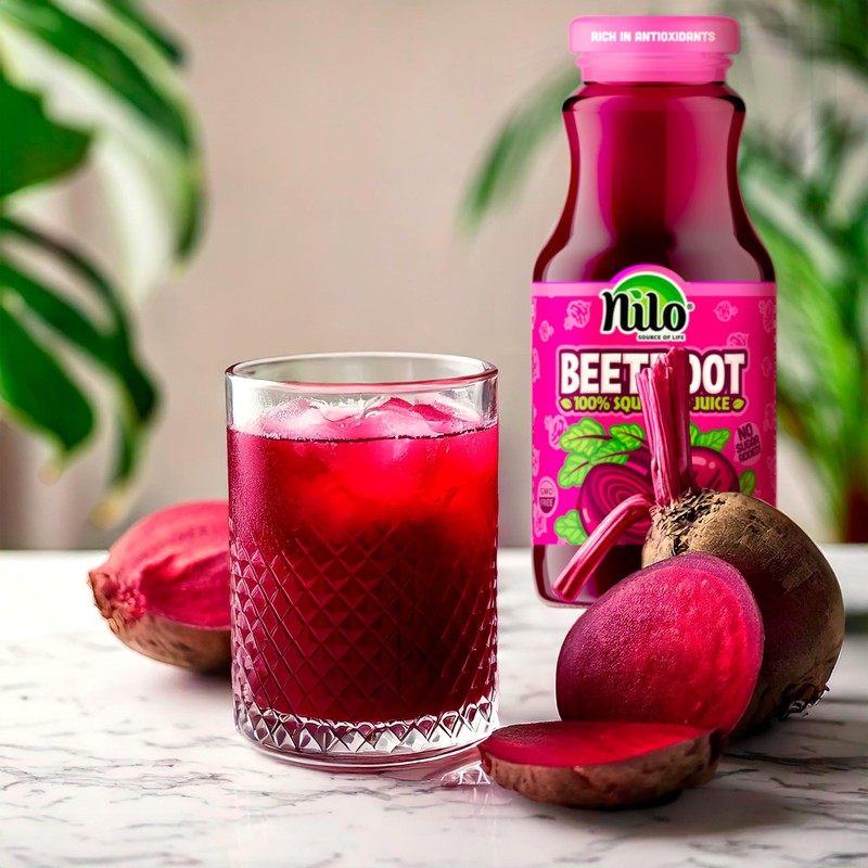 NILO Beetroot Juice | 100% Squeezed Beetroot Remolacha | NO