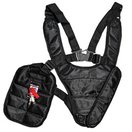 Wanotine Weed Eater Harness, Weed Wacker Shoulder Strap, Trimmer Harness Strap Double Shoulder for Brushcutters & String Trimmers & Garden Heavy Power Tools