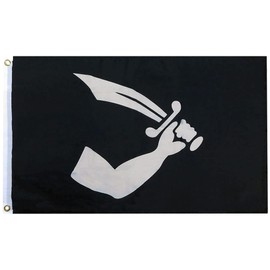 Trade Winds 2x3 Jolly Roger Pirate Thomas Tew SuperPoly Flag 2'x3' House Banner Grommets Premium Fade Resistant