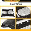 CNNELL Front Center Engine Lower Undercar Shield Compatible with Honda