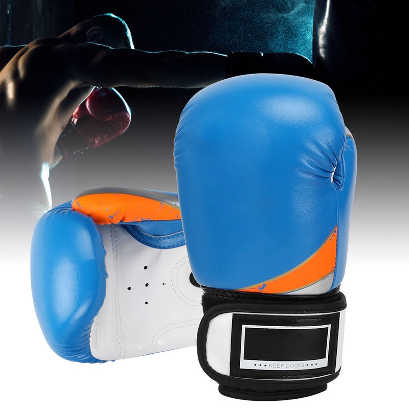PU Leather Boxing Fighting Sparring Sandbagging Gloves Training Mitts for