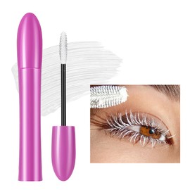 Vawolecy Colourful Mascara for Eyelashes, Coloured Waterproof Durable Thick Mascara Rainbow Colour Fibre Charming Mascara Cruelty-Free Vegan Eye Makeup