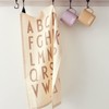Design Letters Classic Tea Towel (White) - 100% Cotton, Oeko-Tex