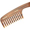 Giorgio G61 Large Coarse Hair Detangling Comb, Wide Teeth for