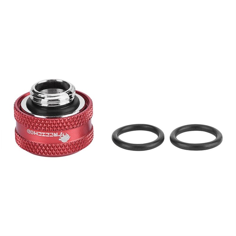 Richer-R 4pcs/6pcs Water Cooling Compression Connector for Rigid Acrylic Pipe,