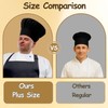 Extra Large Chefs Hat Similar to Hat Size XL, XXL,