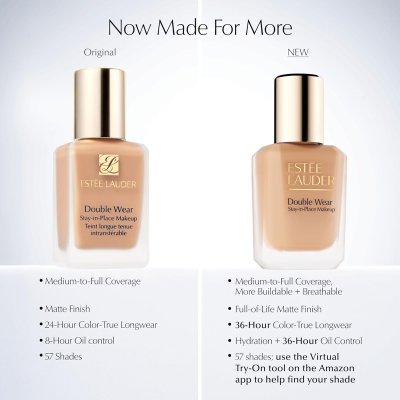 Estée Lauder Double New and Improved Wear Stay-in-Place Makeup |