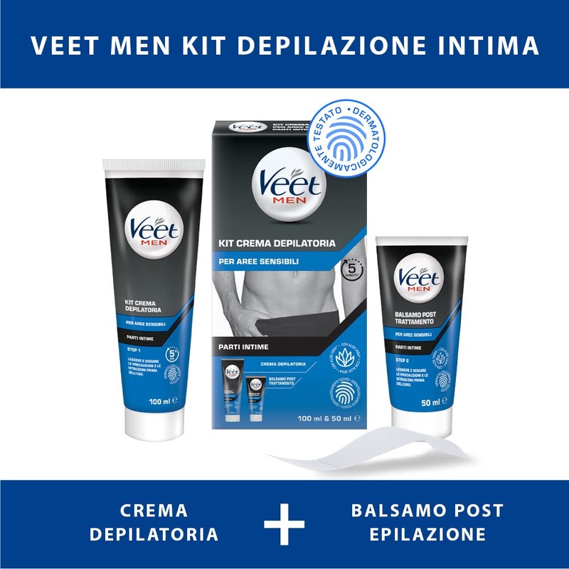 Men's Epilazione Intima Pelle Sensibile Set