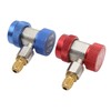 BOROCO Air Conditioning Charging Valve, 2 x R134a AC Air