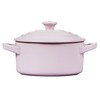 Le Creuset Stoneware Mini Round Cocotte, 8oz, Shallot
