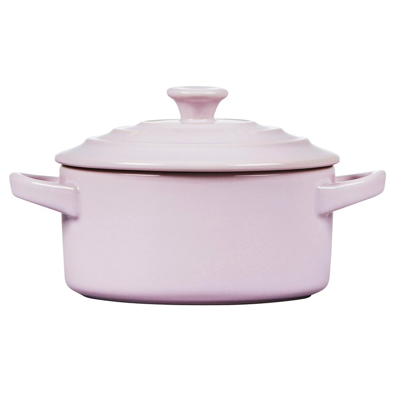 Le Creuset Stoneware Mini Round Cocotte, 8oz, Shallot